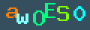 Nur persohnen können diese Buchstaben leiht lesen