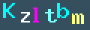 Nur persohnen können diese Buchstaben leiht lesen